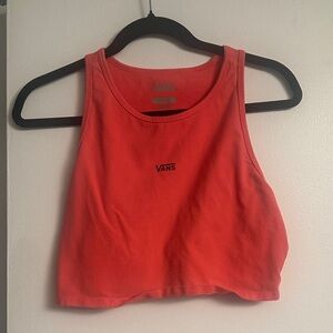 Vans Women's Vibrant Pink Crop Top